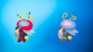 Regular and shiny Volbeat (Image via TPC)